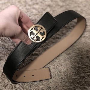 Tory Burch Reversible Logo Belt